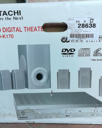 Hitachi HTD-K170 Home Theatre System Dolby Digital