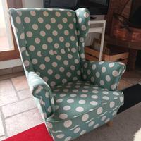 poltroncina Strandmon Ikea bambini