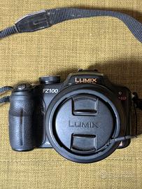Panasonic Lumix FZ100 – Zoom 24x + borsa + SD 8GB