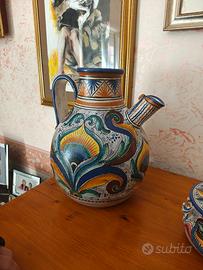 set di vasi e ceramiche Deruta 