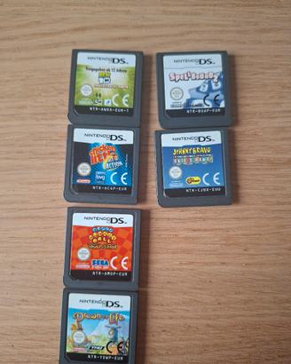 vari giochi nintendo ds