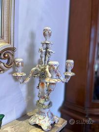 CANDELABRO IN PORCELLANA 🕯️