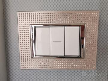 bticino axolute ha4803swl  swarowski