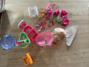 Bambola parrucchiere nenuco