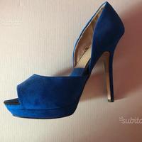 Scarpe - Décolleté blu elettrico Zara