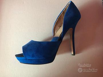 Scarpe - Décolleté blu elettrico Zara