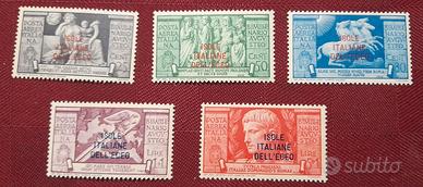 Francobolli "Isole italiane dell'Egeo"
