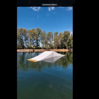 Spina wakeboard  termo saldata in HDPe