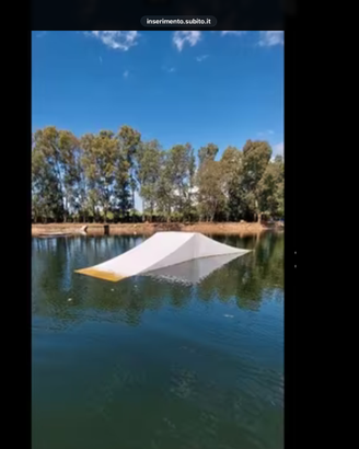 Spina wakeboard  termo saldata in HDPe