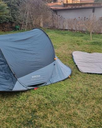 Tenda Decathlon + materasso gonfiabile