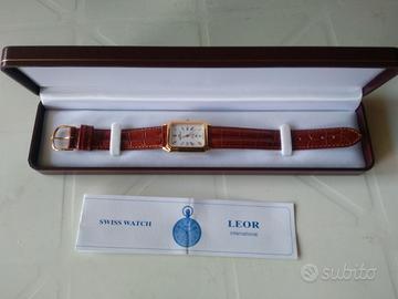 OROLOGIO SWISS MADE PLACCATO ORO NUOVO