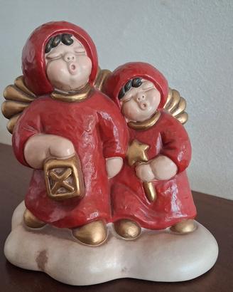 Angioletti Thun Natale coppia con lanterna 