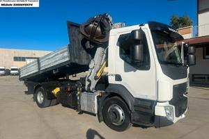 VOLVO FL 140 240 RIBALTABILE E GRU CON RAGNO