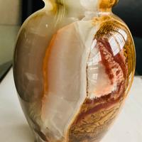 Vaso decorativo marmo e onice o agata