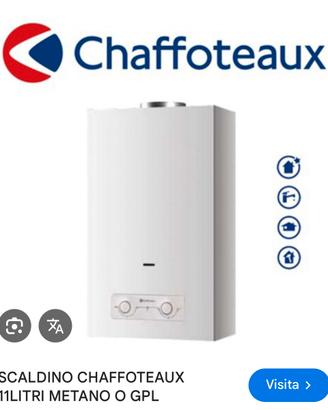 Scaldino chaffoteaux e Ariston 11 litri