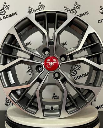 CERCHI IN LEGA ABARTH 500 DA 16