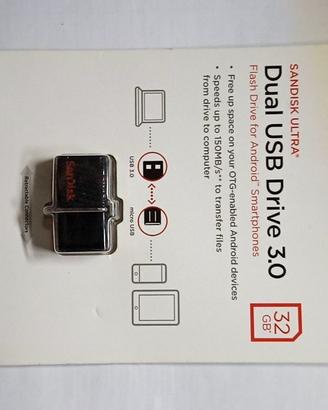  Sandisk Ultra Dual USB Drive 3.0 32GB, Velocità d