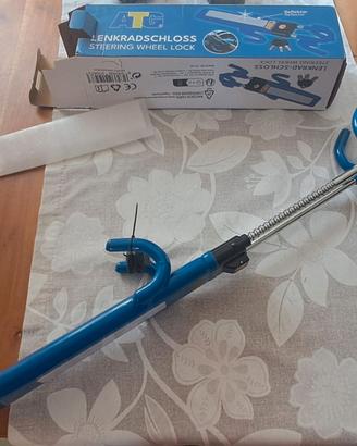 Bloccasterzo ATG antifurto auto in acciaio