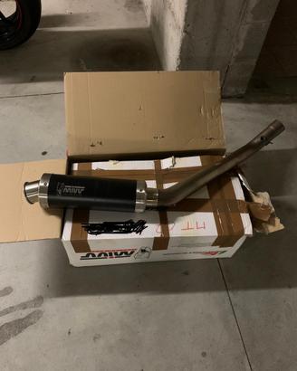 Marmitta mivv per Yamaha MT 07 e Yamaha FZ 07