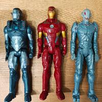 lotto 3 action figure supereroi Marvel Hasbro 30cm