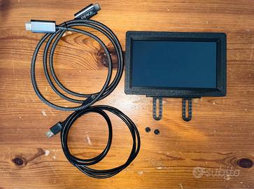 Supporto e Monitor per Dashboard Sim Racing da 7"