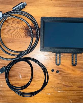 Supporto e Monitor per Dashboard Sim Racing da 7"