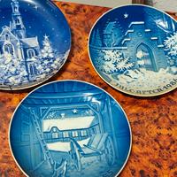 Tris piatti da esposizione Christmas event