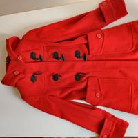 Cappotto montgomery rosso