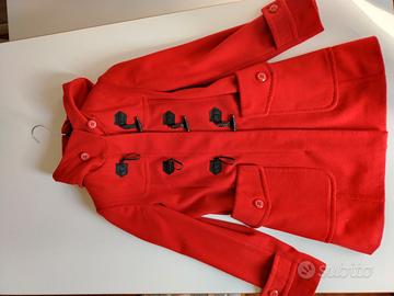 Cappotto montgomery rosso