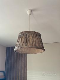 Lampadario a sospensione in stile naturale