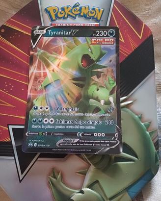 Carta Pokémon Tyranitar nuova
