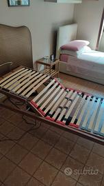 Rete singola motorizzata+materasso