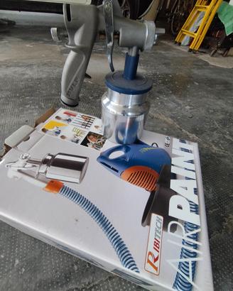 pistola a spruzzo con compressore
