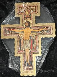Grande Crocifisso di San Damiano 42,5x31,5cm