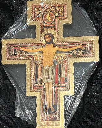 Grande Crocifisso di San Damiano 42,5x31,5cm