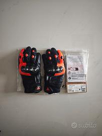 Dainese guanti moto pelle taglia L