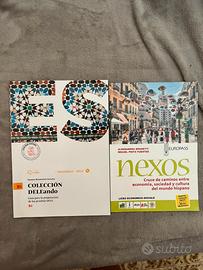 Libri spagnolo DELE B1 + Nexos con 2 CD