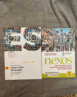 Libri spagnolo DELE B1 + Nexos con 2 CD