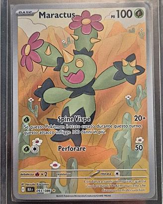 Pokemon Carta Maractus BLK 093
