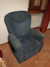 Sedia reclinabile per anziani