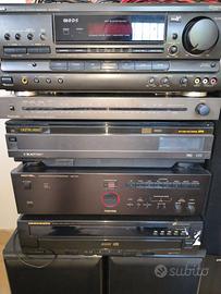 Amplificatore Rotel e Technics