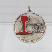 Medaglia  "Benemerito della Rotaia"  Arg. VINTAGE
