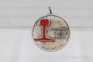 Medaglia  "Benemerito della Rotaia"  Arg. VINTAGE
