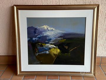 Quadro olio su tela “G. Tajariol