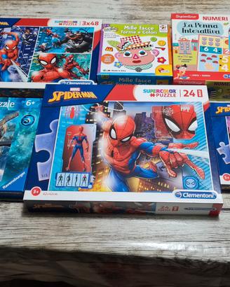 puzzle e giochi vari e  tombola degli animali