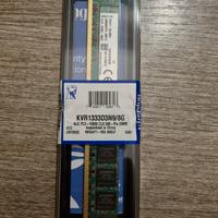 Kingston ram 8gb ddr3 CL9 1333MhZ