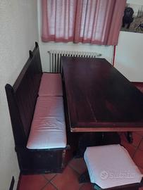 TAVOLO IN LEGNO DI ABETE