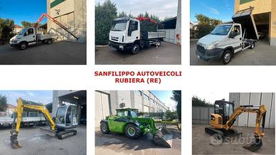 Acquistiamo Veicoli Commerciali - Escavatori