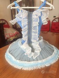 Tutù composto azzurro