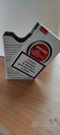 box portasigarette lucky strike red